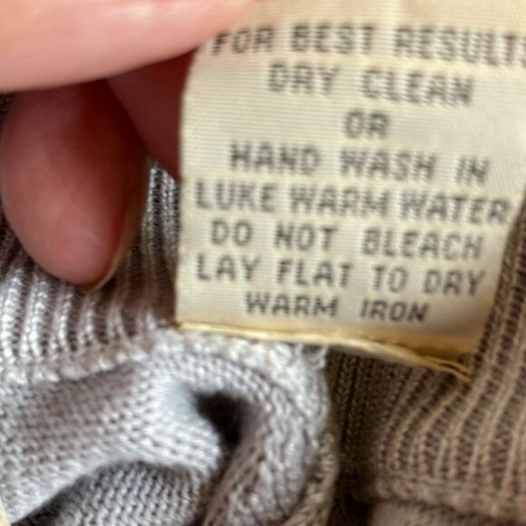 Pronto Uomo Light Gray Silk Blend Mens Size 3XL  Pullover TINY FLAW Short Sleeve - Picture 9 of 9